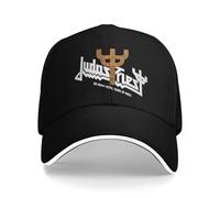 Moda da Donna da Uomo Giuda Prete 50 Anni Cappelli Sandwich in Metallo Pesante Cappello Punk Rock Adulto All'aperto Cappelli da Sole Cappelli da Baseball Regolabili in Poliestere Estivo