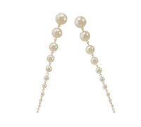 Moda Dangle Orecchini Fatti A Mano Perle Nappe Dichiarazione Per Le Donne Gli Abiti Giornalieri Orecchini Formali, Taglia unica, come descritto