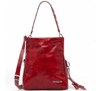 Desigual Borsa a spalla Reprise Red Valentine Loverty in polietilene Rosso carminio Donna