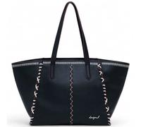 Desigual Manhattan Pespuntes Borsa shopper 34 cm nero