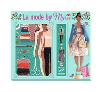 Djeco Gioco La Moda di Marie – Laboratorio di Moda Multicolore per bambini età 7+