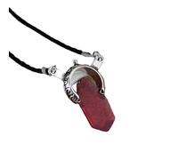 Moda Diavolo può Piangere Anime Demon Hunter Soul Stone Collana Cristallo Rosso Dante Pendente Uomo Donna Cosplay Gioielli Regalo