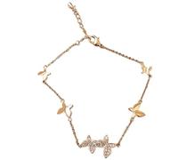 Moda Dolce Cristallo Margherita Fiori bracciali Donne Braccialetto Regolabile da Sposa Gioielli da Sposa Regalo del Partito