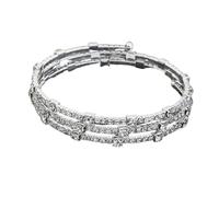 Moda Donna Gioielli Colorati a Mano Braccialetti con Strass Popolari Braccialetti Multicolori con ciondoli in Pietra semplici Femminili per Ragazze Fashion