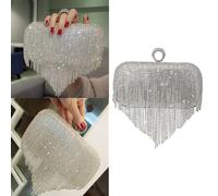 Moda donna sera frizione partito nappa borsa banchetto matrimonio con