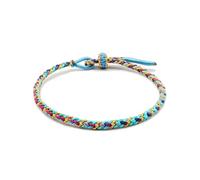 Moda donna squisito braccialetto multicolore intrecciato a mano filo rosso semplice romantico fascino braccialetto corda accessori regalo