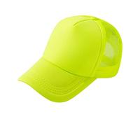 Moda Donne Uomini Sport Gradiente Traspirante Cap Hat Sun Hat Trucker Cappelli per Uomo Plain, cachi, Taglia unica