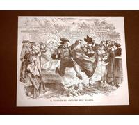 Moda e costume in Alsazia nel 1866 Il Fuoco di San Giovanni Festa popolare