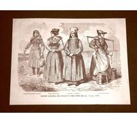 Moda e costume in Prussia nel 1866 Costumi nazionali del Ducato di Schleswig