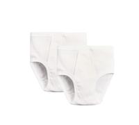 Moda Egidio 2 Slip Uomo Fragi Taglio Anatominco 100% Cotone Elasticizzato (IT, Testo, M, Regular, Regular)