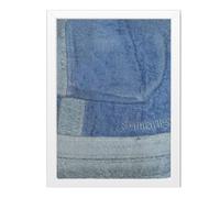 Moda Egidio Accappatoio Bimbo Bimba Sommaruga 100% Spugna (IT, Età, Taglia unica, 12/14 anni, ROYAL/CIELO)