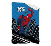 Moda Egidio Copriletto Trapuntino Personaggi Disney Double Face Letto Singolo (SPIDERMAN)