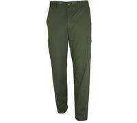 Moda Egidio Pantalone Cargo Uomo Sea Barrier Isola 100% Cotone (IT, Testo, XXL, Regular, Regular, Verde)