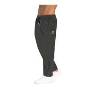 Moda Egidio Pantalone Tuta Sport Uomo Be Board 910 Cotone Leggero (IT, Testo, XL, Regular, Regular, Grafite)