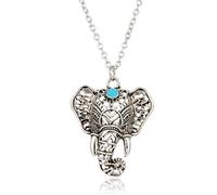 Moda Elefante Animale Elefante Fortunato Collana Gioielli di Tutti i Giorni per Donna/Ragazza Comodo e Pratico Durability
