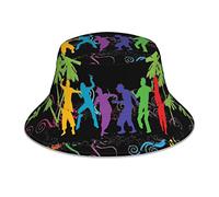 Moda Estate Cappello Abstract People Bucket Hat Protezione del Sole Cappello da Sole per All'aperto Spiaggia Escursionismo