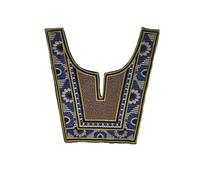 Moda fai da te cucito pizzo ricamo etnico vento poliestere solubile in acqua costume abbigliamento accessori accessori decorativi-style6 (1 pz) - Riferimento dimensioni immagine