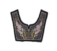 Moda fai da te cucito pizzo ricamo etnico vento poliestere solubile in acqua costume abbigliamento accessori accessori decorativi-style12 (1 pz)-dimensione di riferimento immagine
