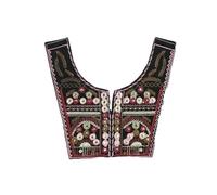 Moda fai da te cucito pizzo ricamo etnico vento poliestere solubile in acqua costume abbigliamento accessori accessori decorativi-style27 (1 pz) - Riferimento dimensioni immagine