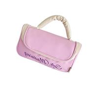 Moda Fiocchi Cosmetici Organizzati Portatile Viaggio Toiletry Storage Pouch Borse Elegante Borsa per Trucco per gli Appassionati di Bellezza Organizzatore di Trucco Coreano, Viola, Bellezza di massa