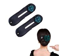 Moda Fiore Clip di Capelli Elegante Flessibile Styling Dei Capelli Creatore di Capelli Bigodino Strumento T3t1 Coda di Cavallo Chignon Pigro