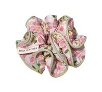 Moda Floreale Grande Intestino Dei Capelli Per Le Donne Coreano Coda di Cavallo Fascia di Gomma Dei Capelli Copricapo Tie M4Q4 Accessori