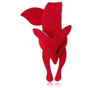 Moda Fox Pin Spilla Per Le Donne Grande Carino Acrilico Animali Spilla Spilla Spilla Dell'annata Sciarpa Clip Gioielli Femminili, Lega di acciaio