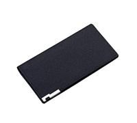 Moda ID Lungo Portafoglio Hasp Tela Tinta Unita Uomini Open Purse Multiple Card Slots Clutch Bag If I Could Give You One Gift Wallet, Nero , Taglia unica