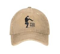Moda Il Ministero delle Passeggiate Sciocche Monty Python Cappellino da Baseball in Denim Consumato Copricapo Comico Britannico Cappelli per attività all'aperto