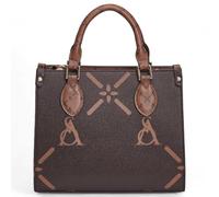 Moda L\' Atelier Du Sac Borsa a mano Dauphine Donna Marrone - 15921-MIL-W4B-A