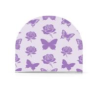 Moda Lavanda Rosa Fiore Farfalla Tavolo Acrilico Portatovaglioli per Bagno, Ristorante Libero Portasciugamani di carta Spray Decorazione per la Casa per