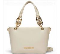 Moda Love Moschino Borsa a mano Jewel Donna Avorio in Eco-pelle