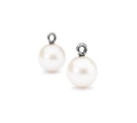 MODA Orecchini Gocce di Perla Rotonde TROLLBEADS Donna - TAGEA-00094
