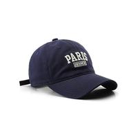 Moda Parigi Romantico Berretto da Baseball Uomo Donna Retro Sport Esterno Casual Sole Cappello, blu, M