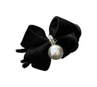 Moda Perla Bow Forcine Per Capelli Clip Per Le Donne Coreano Elegante Ragazze Squalo Coda di Cavallo Fisso Accessori Per Capelli Clip