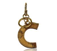 Alviero Martini Prima Classe - Portachiavi Charm Lettera C Geo Classic