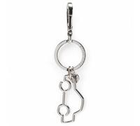Moda Portachiavi COCCINELLE METAL DOODLE Argento Donna - E2R8M410401Y01
