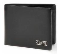 MODA Portafoglio GUESS NEW BOSTON Uomo Nero - SMNEBRLEA20BLA