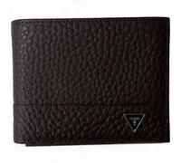 Moda Portafoglio GUESS Uomo Marrone - SMBAGRLEA24DKB