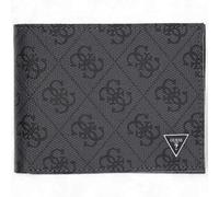GUESS porta carte di credito Milano Bifold No Coin Wallet Black grigio scuro