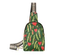 Moda Primavera Wheatgrass Country Style San Valentino borsa a tracolla moda piccoli pacchetti di fanny per il pacchetto di giorno