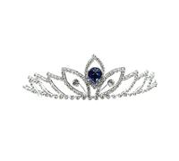 Moda Principessa Diademi E Corone Fascia For Bambini Ragazze Amante Nuziale Prom Corona Accessori For Feste Di Matrimonio Gioielli For Capelli Delicato Confortevole(Blue)