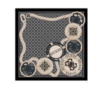 Moda Sciarpa GUESS Donna Multicolore Nero - AW5416SIL90-BLA