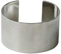 Moda Semplice Polsino dell'orecchio Non Piercing Cerchio dell'orecchio Falso elica Orecchini Polsino della cartilagine, Argento Convenient Design