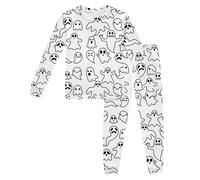 Moda Set con Pigiama da Colorare/Dipingere A Mano, per Bambine E Bambini, per Giocare E da Indossare, Abbigliamento da Casa Vampiro Bambino Pigiama Corto Ragazzo