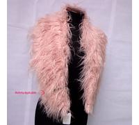 MODA SINTETICO VOLPE COLLO PELLICCIA FOX SCIARPA MORBIDI Inverno scialle stola