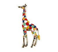 Moda Spilla Giraffa Colorata Spilla Pin Collare Distintivo Vestiti Decor Decorativo Portatile e Utile Attractive Design