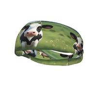 Moda sport decorativo fascia YYHWHJDE Cute Little mucca Pattern Fasce per uomini e donne