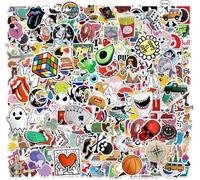 Moda Strada Adesivi, 300 PEZZI Trendy Cool Sticker Packs Adesivi per Adolescenti, Adulti, Graffiti Con Marchio