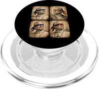 Moda streetwear retrò vintage stile ninja stile pop leone PopSockets PopGrip per MagSafe
